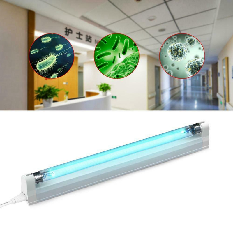 8W T5 살균 빛 UVC 소독 램프 죽이기 진드기 UV 램프